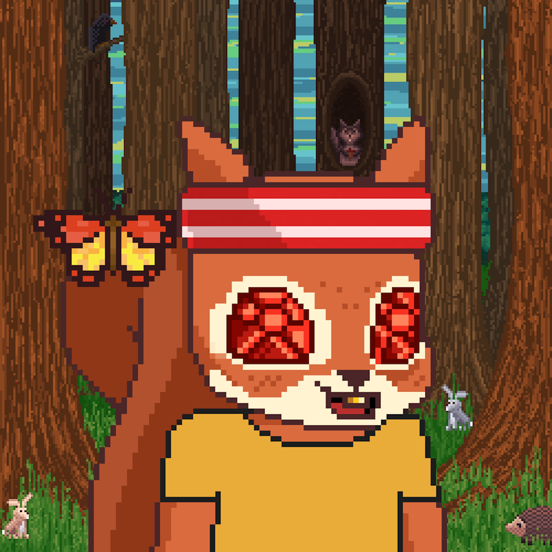 Pixel Squirrels #151